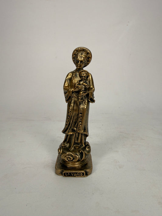 Our Lady of La Vang - 3.5" Bronze Finish Resin Statue (V1448)